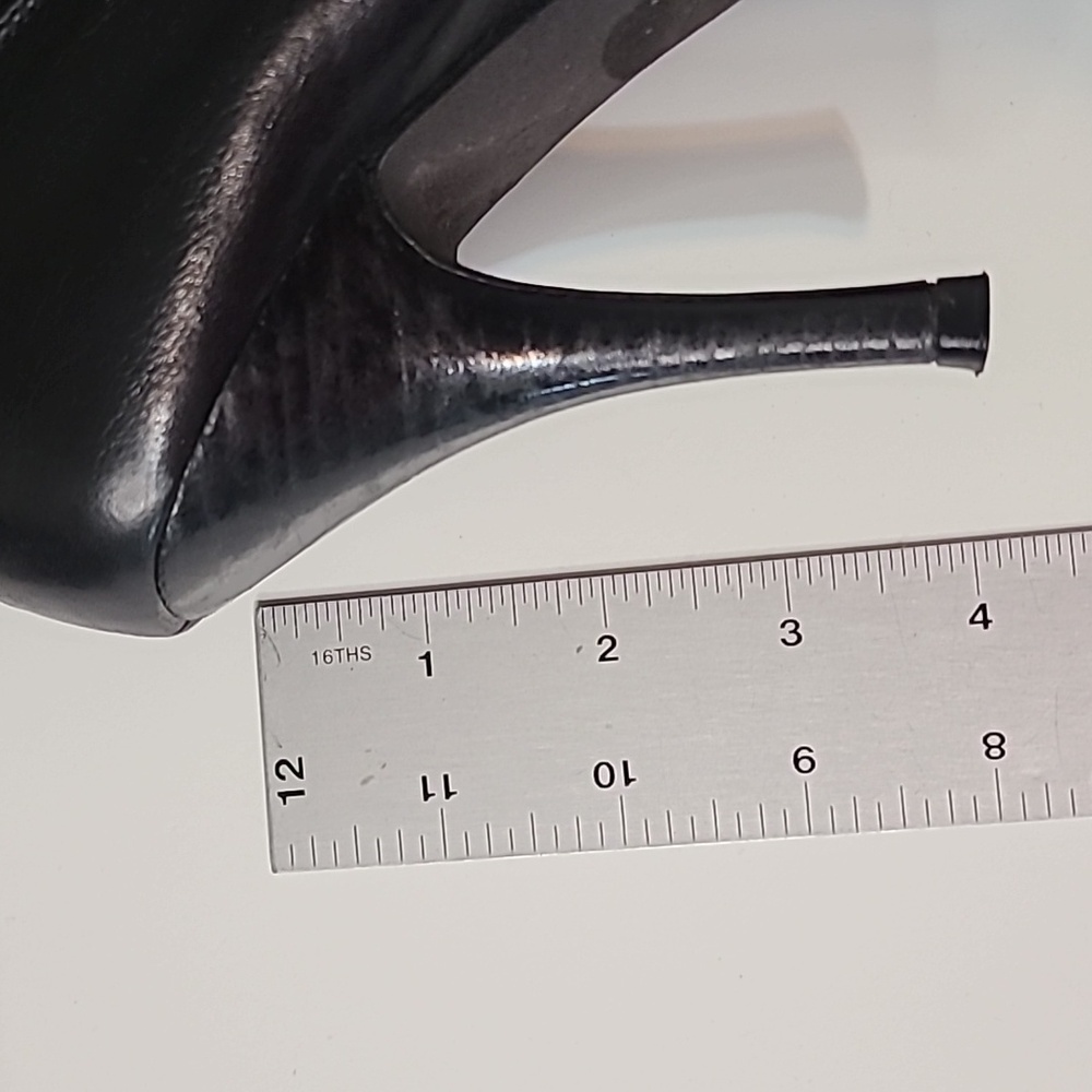 Stretch Out Women's Sleek Black Heeled Boots. Spain - Picture 9 of 11